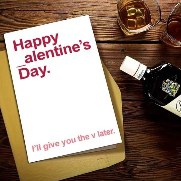 Valentine's Day Funny Card for your partner -  5 x 7 - Picture 3 of 6